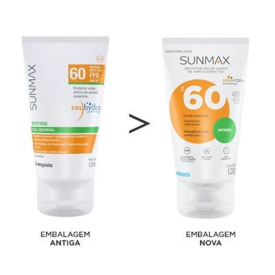Protetor Solar Sunmax Intense Pele Normal Fps 60 120g