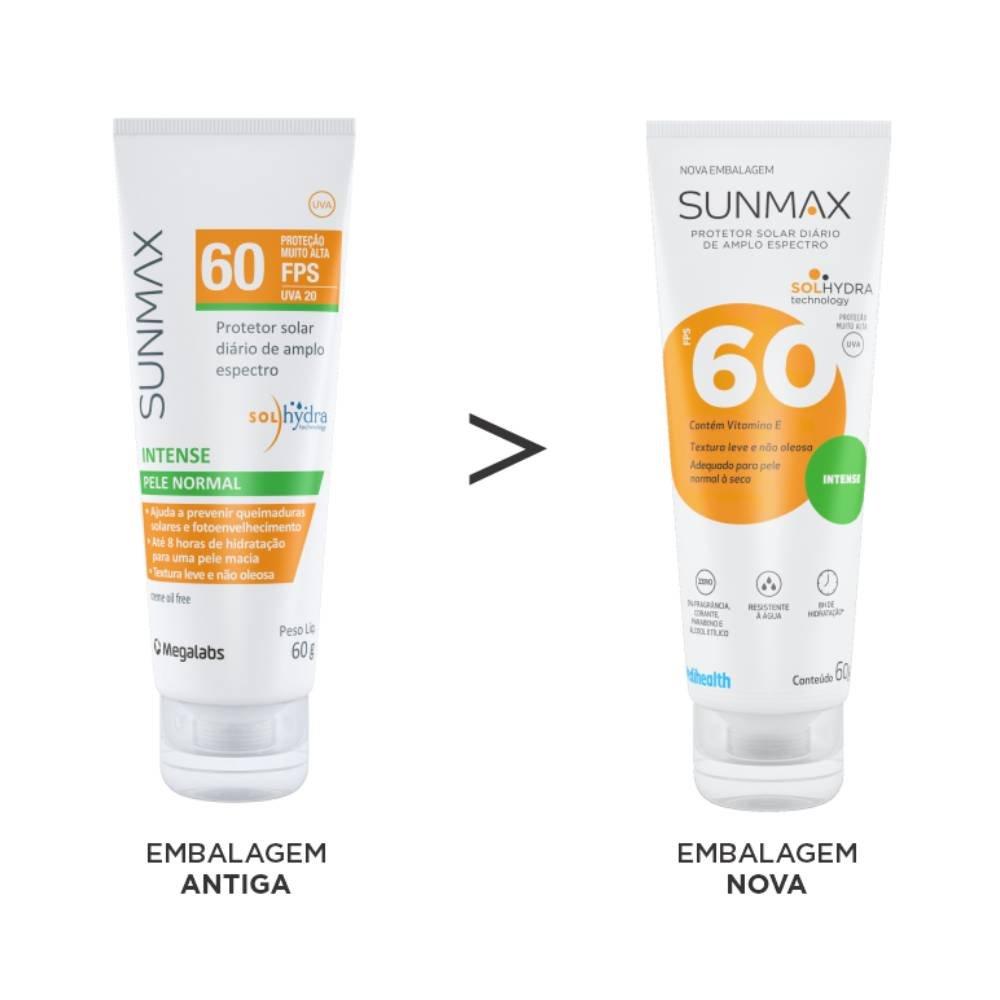 Protetor Solar Sunmax Intense Pele Normal Fps 60 60g - 2