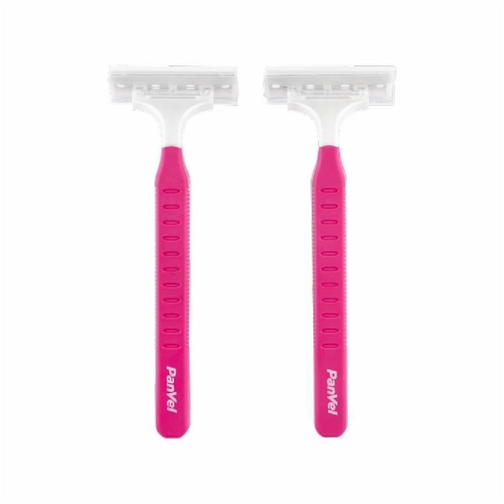 Aparelho Depilatório Descartável 2 Lâminas Panvel Essencial Com 2 Unidades - 2