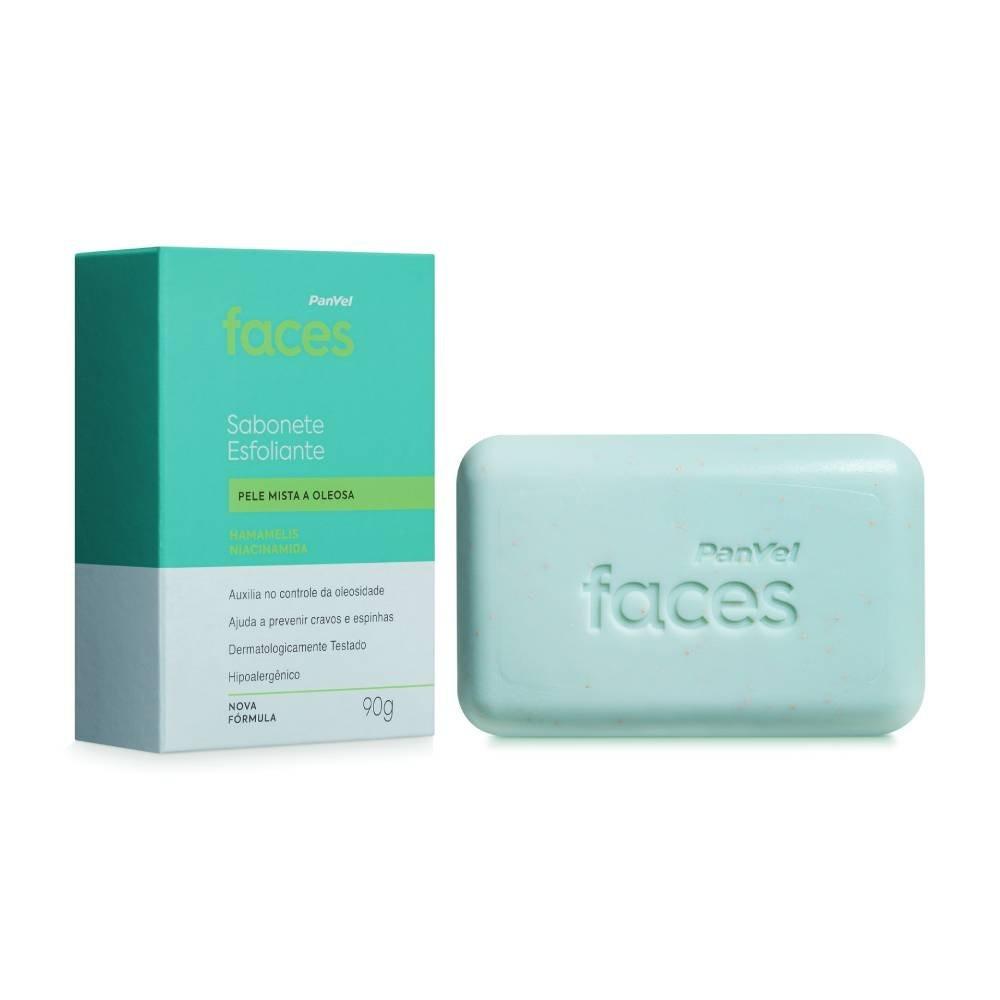 Sabonete Barra Esfoliante Panvel Faces Mista A Oleosa 90g - 1