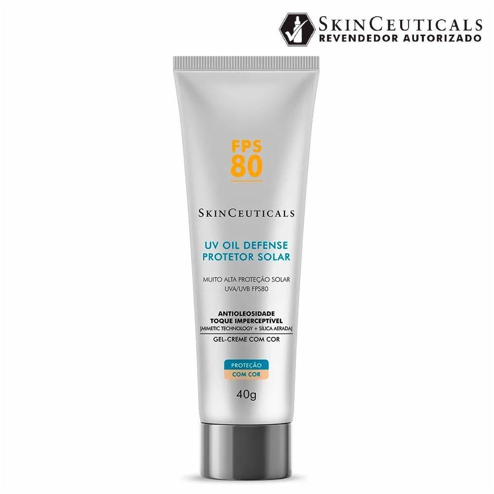 Protetor Solar Skinceuticals Uv Oil Defense Com Cor Fps 80 40g - 1