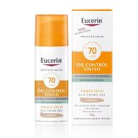 Protetor Solar Facial Eucerin Oil Control Cor Média Fps70 50ml - 1