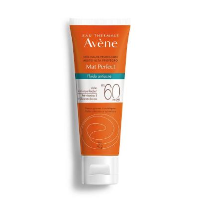 Protetor Solar Avene Mat Perfect Fluído Antiacne Fps 60 40g