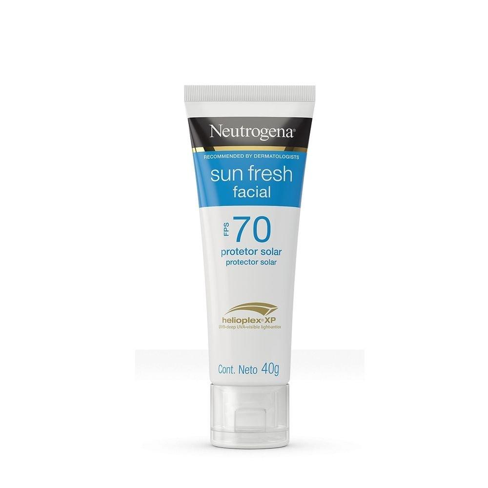 Protetor Solar Facial Neutrogena Sun Fresh Fps70 Sem Cor 40g - 1