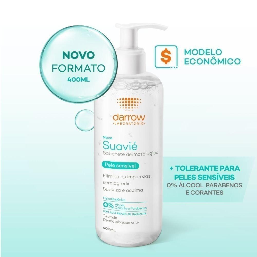 Sabonete Líquido Dermatológico Suavié Pele Sensível 400ml - 2