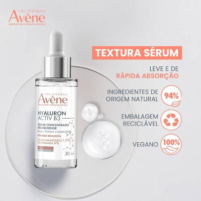 Sérum Facial Anti-idade Avène Hyaluron Activ B3 30ml