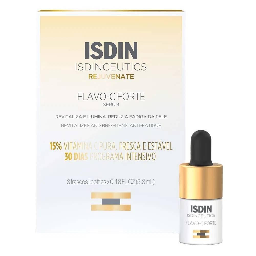 Sérum Antioxidante Intensivo Vitamina C Isdin Isdinceutics Flavo-c Forte 3 Unidades 5,3ml - 1