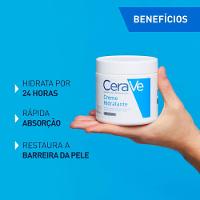 Creme Hidratante Corporal Cerave Ácido Hialurônico Ceramidas Para Pele Seca 454g - 3