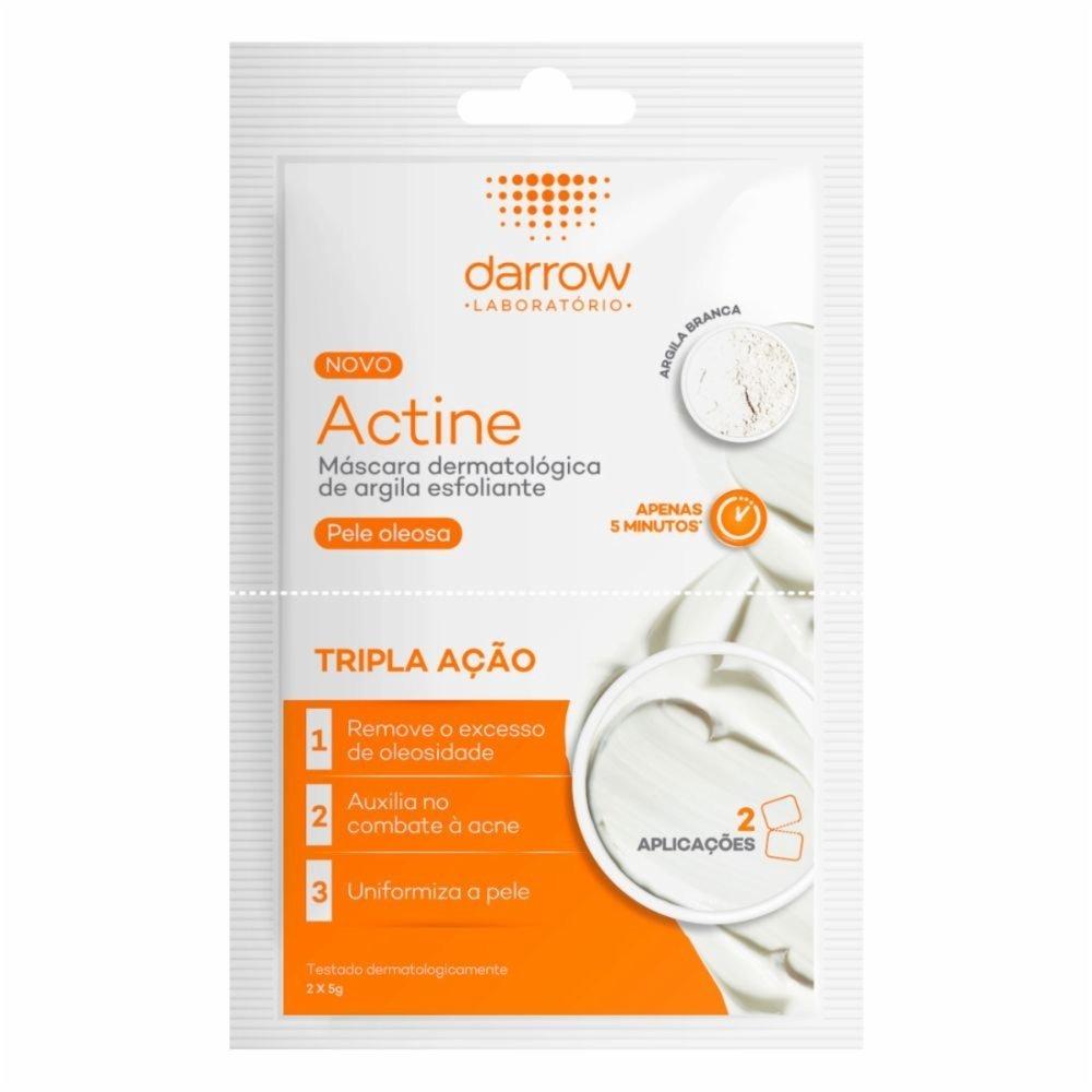 Máscara Facial Actine Argila Esfoliante Com 2 Aplicações 5g Cada - 2