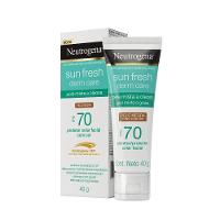 Protetor Solar Facial Neutrogena Sun Fresh Derm Care Pele Negra Fps 70 40g - 1