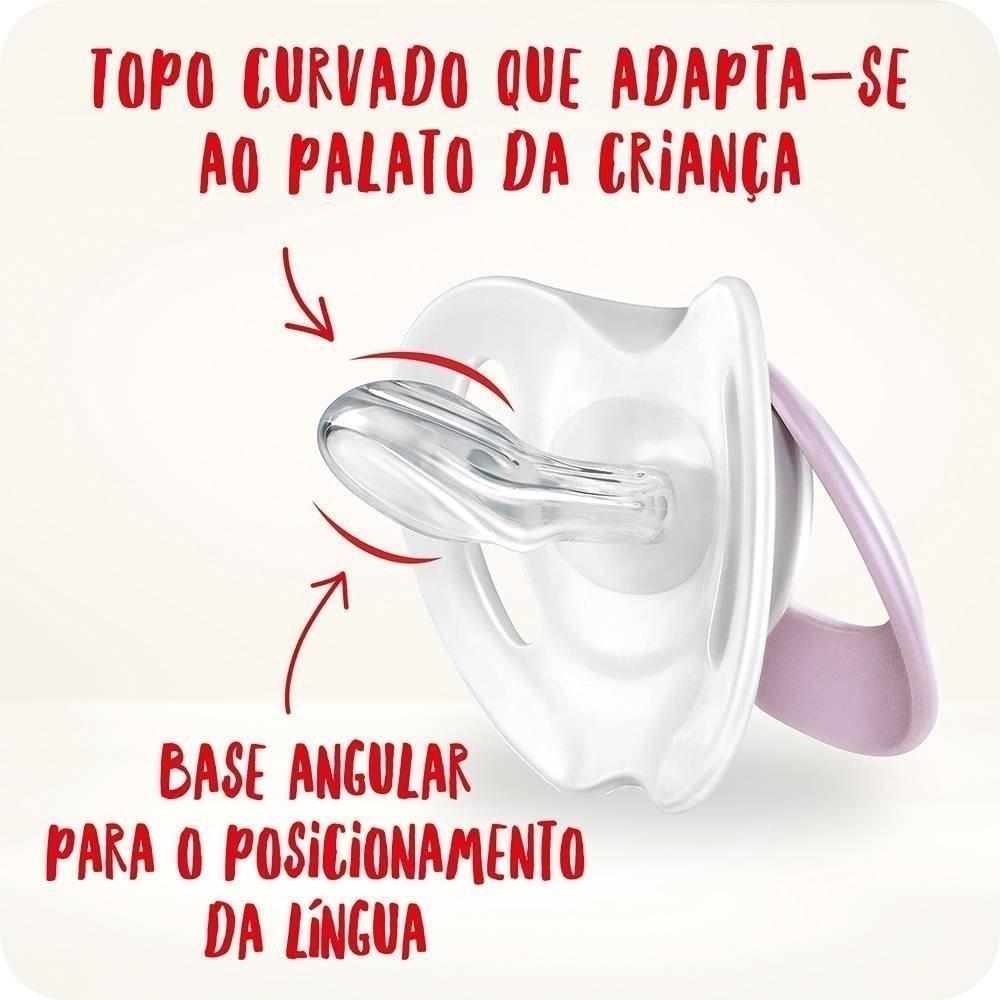 Chupeta Nuk Genius Azul 18 Meses + Com 1 Unidade - 4
