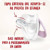 Chupeta Nuk Genius Azul 18 Meses + Com 1 Unidade - 4