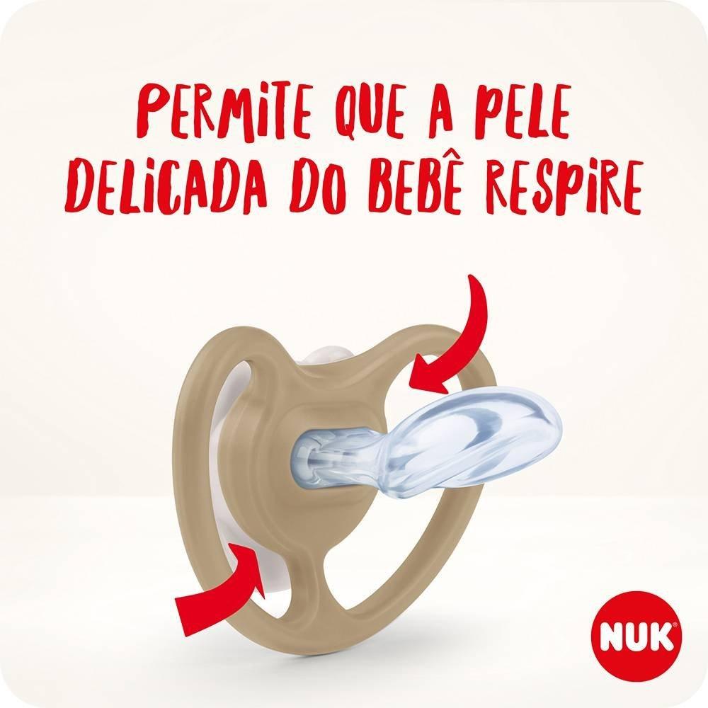 Chupeta Nuk Space Azul 18 Meses + Com 1 Unidade - 3