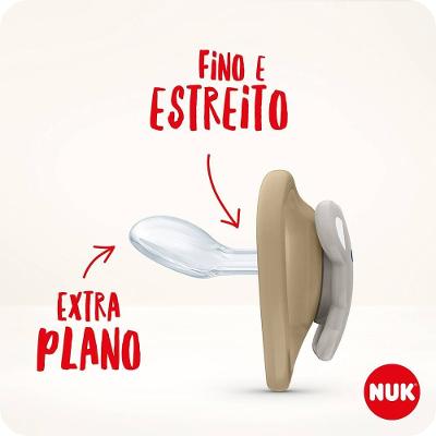 Chupeta Nuk Space Glow Neutra 18 Meses + Com 1 Unidade