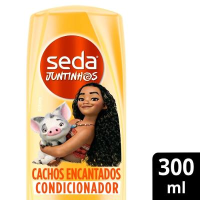 Condicionador Infantil Moana Seda Juntinhos Cachos Encantados 300ml