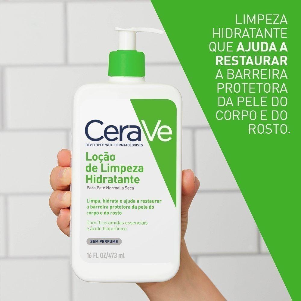 Loção De Limpeza Hidratante Cerave Pele Normal A Seca 473ml - 3