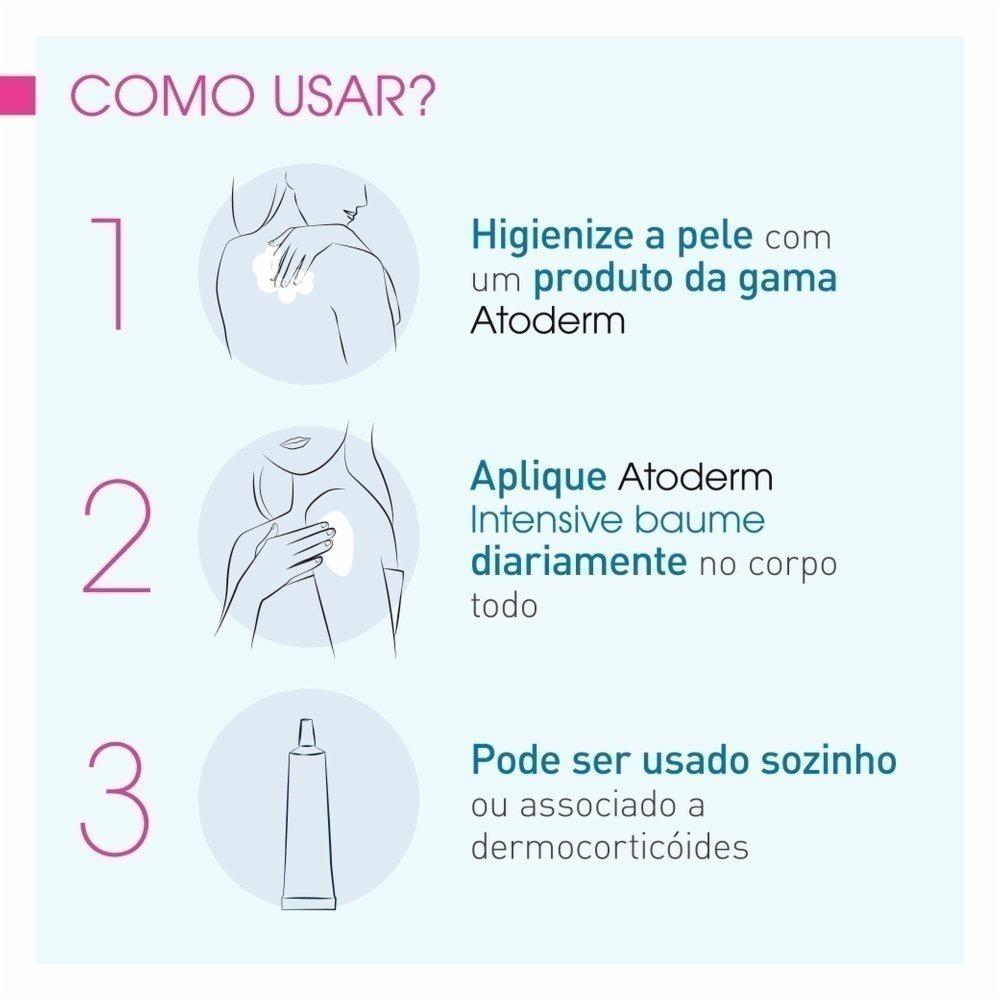 Hidratante Bioderma Atoderm Intensive Baume Para Peles Com Ressecamento Intenso E Coceira 200ml - 3