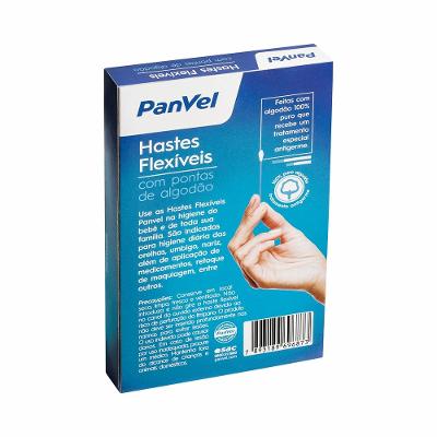 Hastes Flexíveis Panvel 75 Unidades
