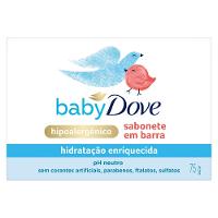Sabonete Em Barra Baby Dove Hidratação Enriquecida 75g - 1