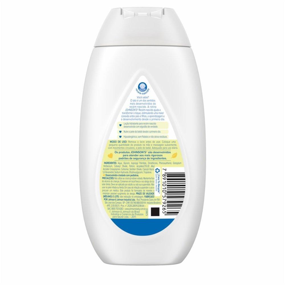 Loção Hidratante Johnsons Baby Recém Nascido 200ml - 2