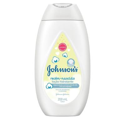 Loção Hidratante Johnsons Baby Recém Nascido 200ml