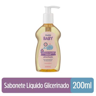 Sabonete Líquido Infantil Panvel Baby 200ml