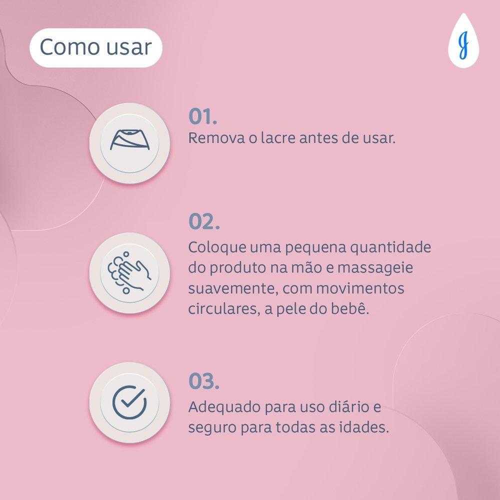 Loção Hidratante Johnsons Baby Uso Diário 200ml - 3