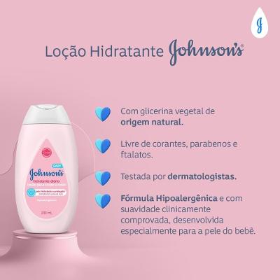 Loção Hidratante Johnsons Baby Uso Diário 200ml