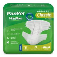 Fralda Adulto Panvel Vida Plena Classic M 8 Unidades - 1