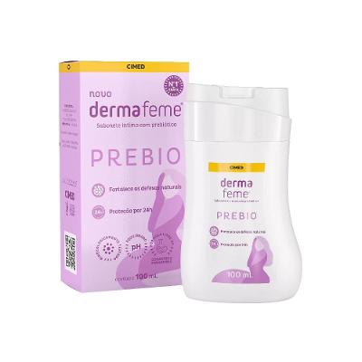 Sabonete Líquido Íntimo Dermafeme Prebio 100ml