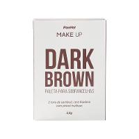 Paleta Para Sobrancelhas Dark Brown Panvel Makeup 2,6g - 1