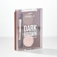 Paleta Para Sobrancelhas Dark Brown Panvel Makeup 2,6g - 2