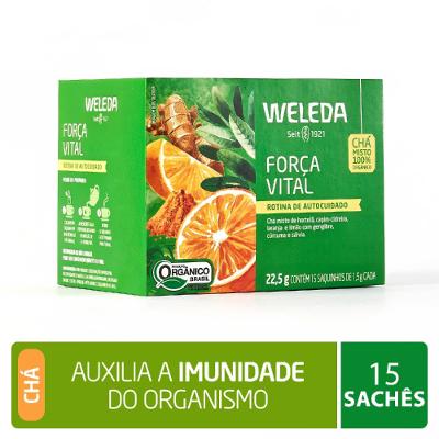Chá Weleda Força Vital 22,5g 15 Saquinhos
