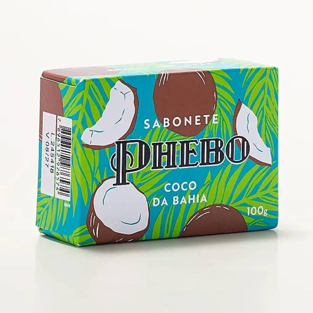 Sabonete Em Barra Phebo Coco Da Bahia 100g - 2