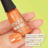 Esmalte Risqué Manicores Metálico Credita No Brilho 8ml - 2