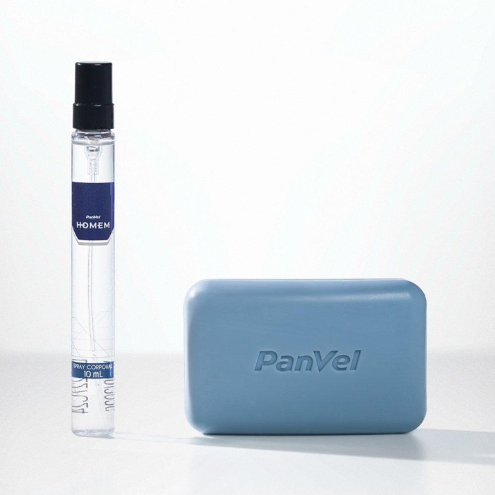 Kit Presentel Panvel Homem Com 1 Spray Corporal 10ml + 1 Sabonete Em Barra 80g - 4