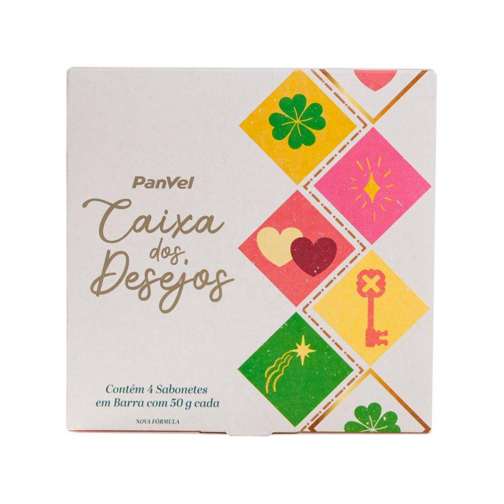 Kit Presente Panvel Caixa Dos Desejos Com 4 Sabonetes Em Barra De 50g Cada - 2