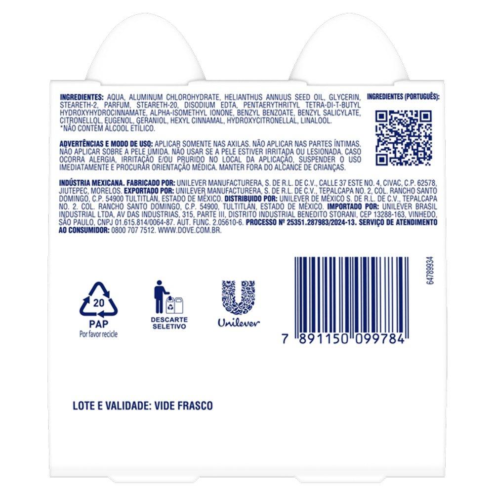 Kit Desodorante Roll-on Dove Original 2 Unidades 50ml Cada - 2