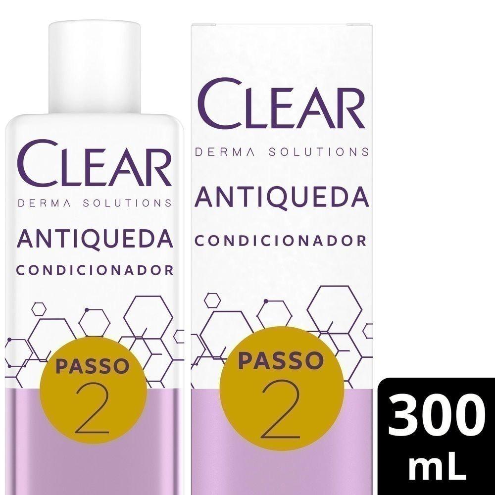 Condicionador Clear Women Derma Solution Antiqueda Com 300ml - 1