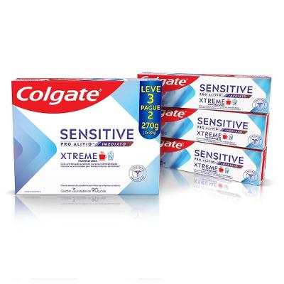 Kit Creme Dental Colgate Sensitive Pro Alivio Xtreme Leve 3 Pague 2 90g Cada