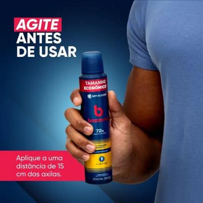 Desodorante Aerossol Antitranspirante Bozzano Extreme Sport 200ml