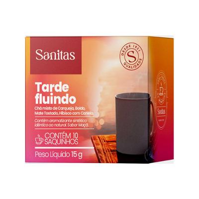 Chá Sanitas Tarde Fluindo 15g 10 Saquinhos