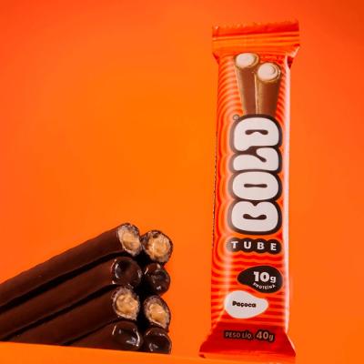 Chocolate Proteico Bold Tube Paçoca 40g
