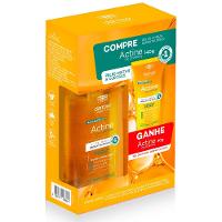 Kit Gel De Limpeza Facial Actine Oil Control 140g + 40g - 2