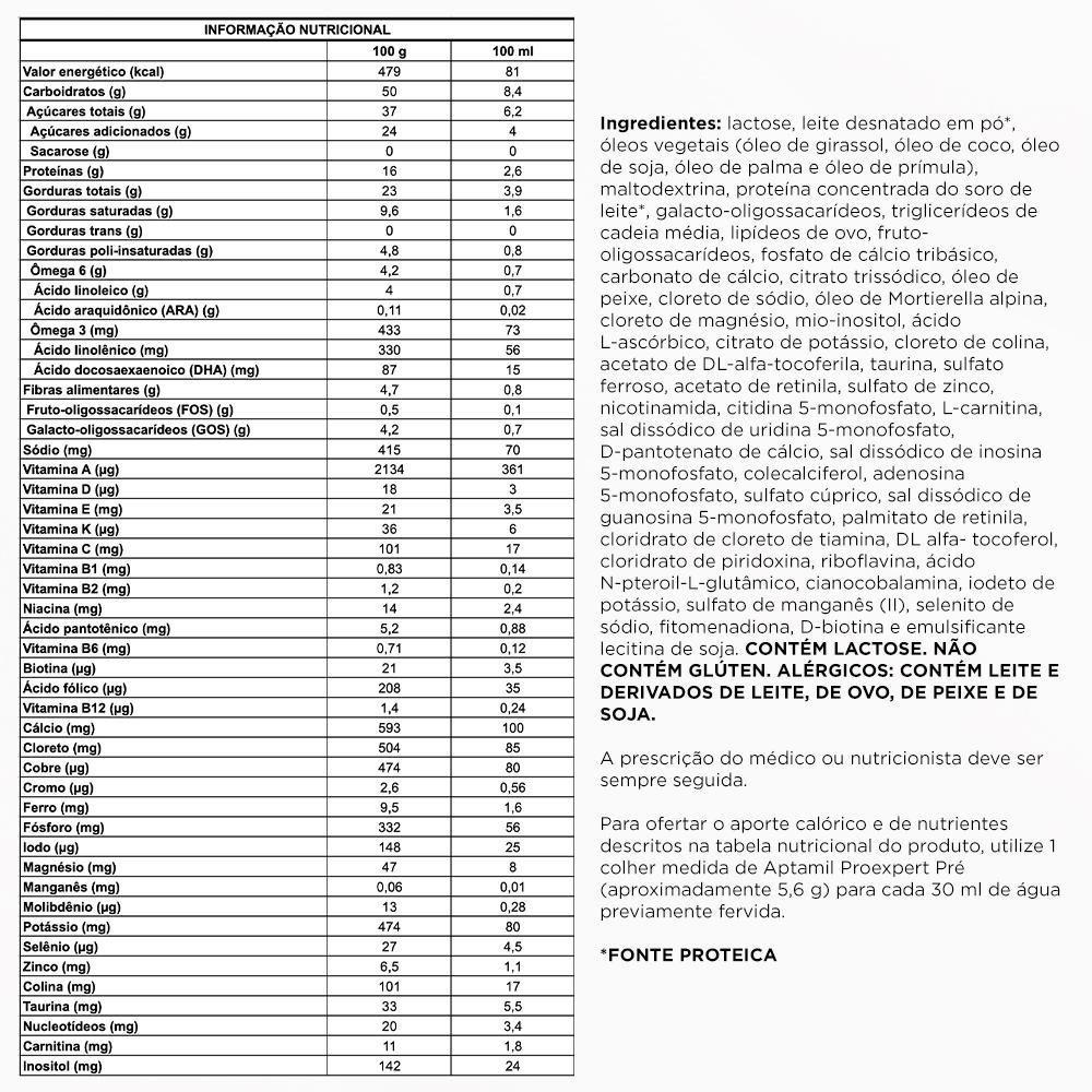 Fórmula Infantil Aptamil Pré Transition 400g - 4