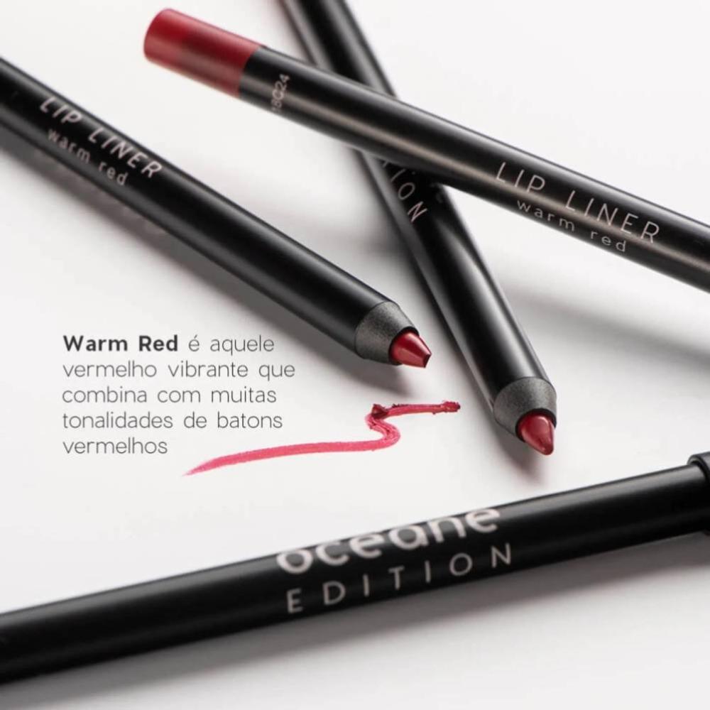 Lápis Contorno Labial Oceane Edition Warm Red 1,2g - 3