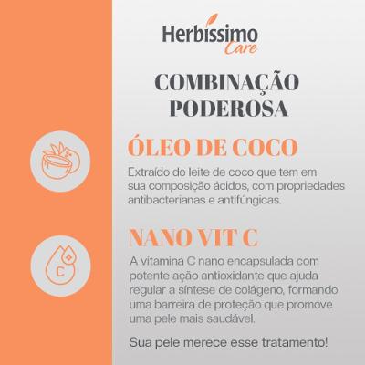 Desodorante Em Creme Herbíssimo Coco E Vitamina C 55g