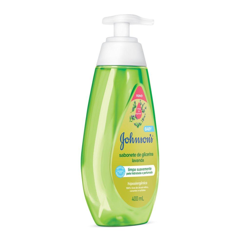 Sabonete Líquido Johnsons Baby Glicerina Lavanda 400ml - 2