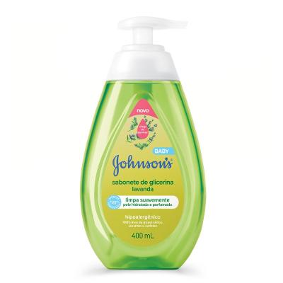 Sabonete Líquido De Glicerina Johnson’s Baby Lavanda 400ml