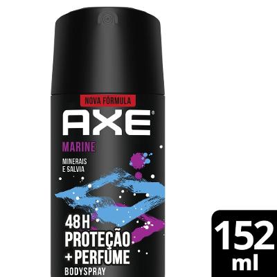 Desodorante Antitraspirante Body Spray Aerosol Axe Marine 152ml